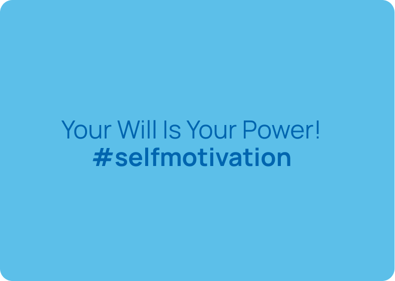 Your Will Is Your Power! #selfmotivation